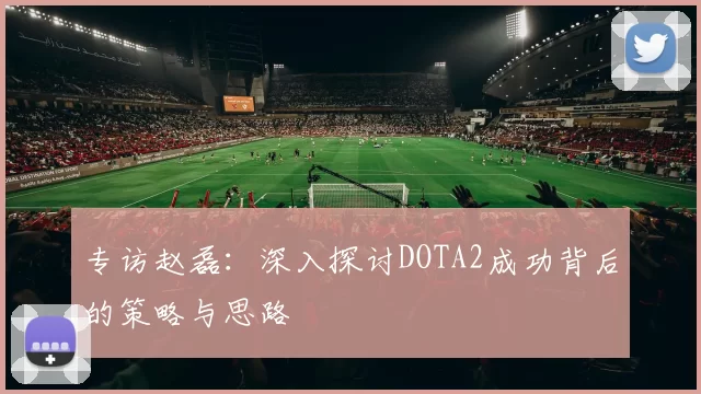 专访赵磊:深入探讨DOTA2成功背后的策略与思路