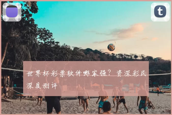 世界杯彩票软件哪家强？资深彩民深度测评