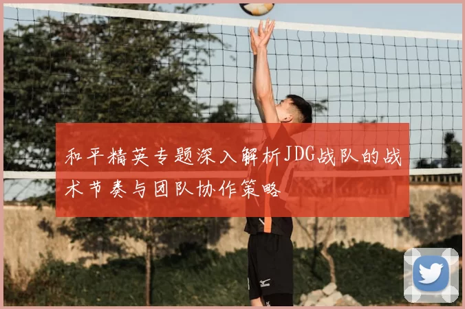 和平精英专题深入解析JDG战队的战术节奏与团队协作策略