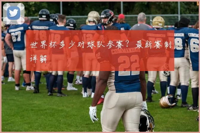 世界杯多少对球队参赛?最新赛制详解