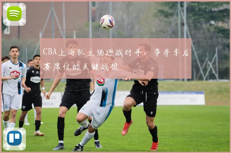 CBA上海队主场迎战对手,争夺季后赛席位的关键战役