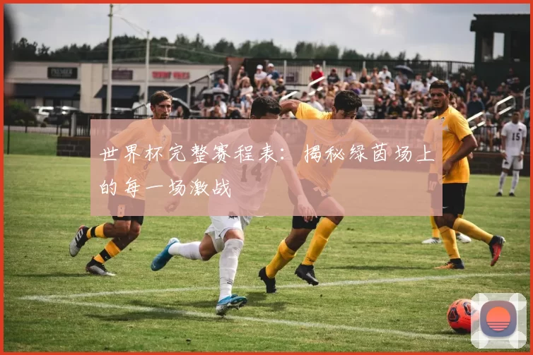 世界杯完整赛程表:揭秘绿茵场上的每一场激战
