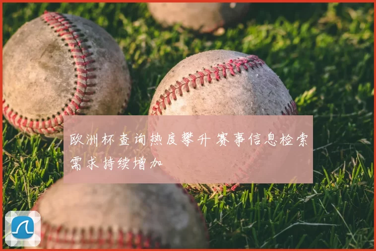 欧洲杯查询热度攀升 赛事信息检索需求持续增加